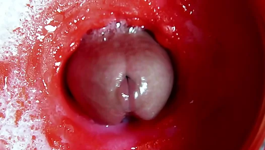 Mind-Blowing Internal Orgasm in Stunning Close-Up – ASMR Big Load