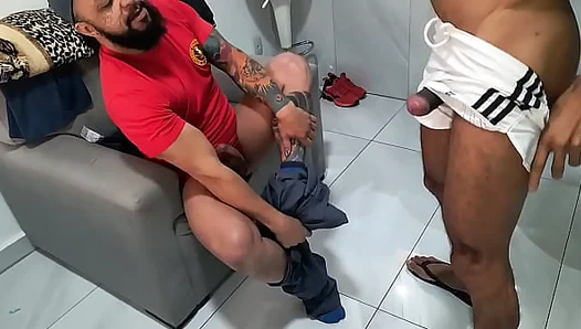 Humiliating the Tough Firefighter Until He Begs for More – Preview