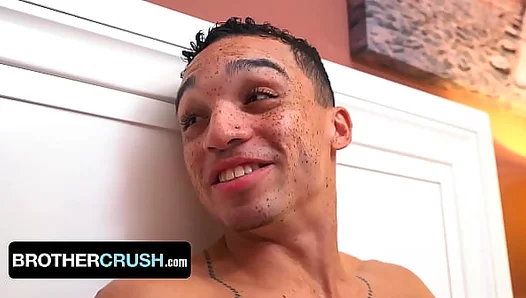 Stepbro Battles: Cock-Sling Challenge Ends With a Juicy blowjob – StepBrotherCrush