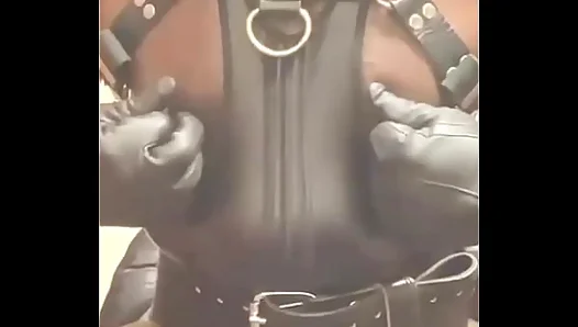 Tit Sensation: BBC Teases Through Shiny Latex—Nipples Hard, Edge Close – XXX