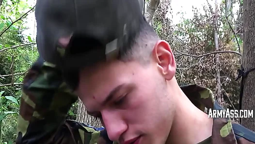 Hungry for Relief: Horny Soldiers Let Loose With Hot Steamy Sex – 18+