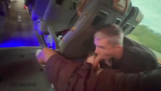 Strangers Blowjob on Bus Leads to Massive Hotel Cumload – XXXGayScene 18+