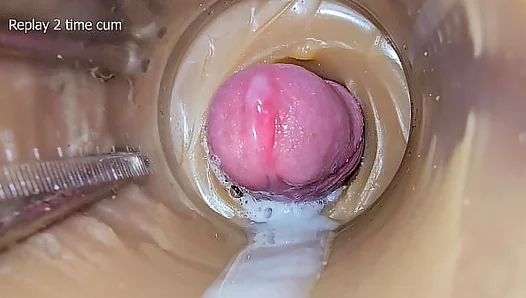 Deep POV Camera Catches Double Load Explosion Inside Tight Hole – 18+
