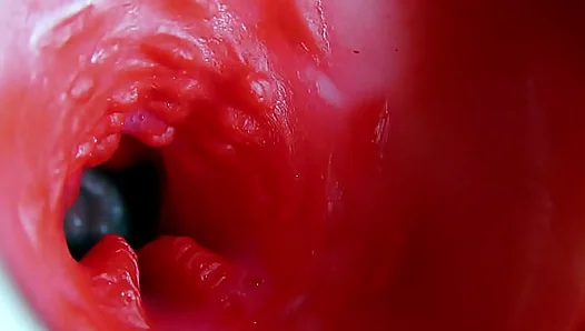 Squelching Wet Hole Sounds — Ultra HD ASMR Intimate Close-Up Action