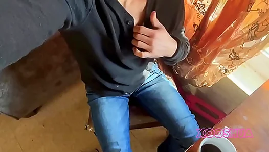 Stepson JERKS OFF in Bathroom Fantasizing About Tight Gay Ass – Steamy Solo Release