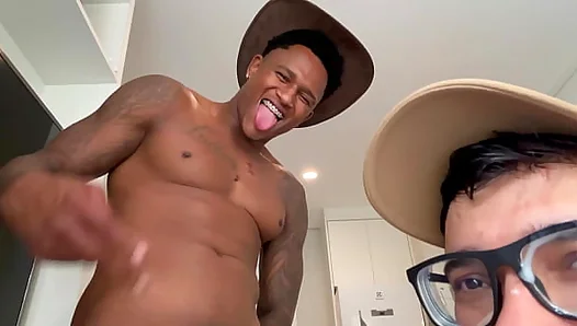 Goiano Takes John Ricks Massive Black Dick – Interracial Gay Porn Action