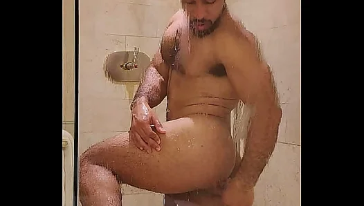 Massive Latino Cock On Display — Shower Time Stamina Unleashed – 18+