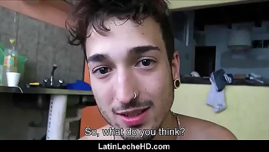Paid for Passion: Gay Latin stud fucks closeted straight guy for cash – Wild ABANDONED