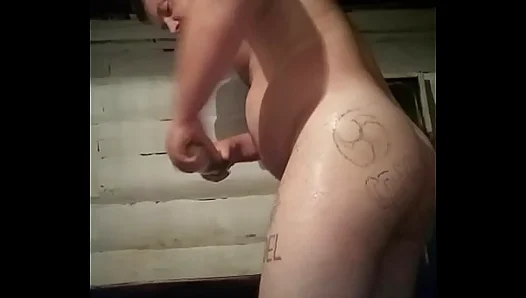 Thick Cucumber Stuffed Deep in My Ass – Mind-Blowing Stretch! 18+