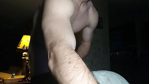 James Jerks Off Jacks Massive Hardcock – Steamy Gay Scene 18+