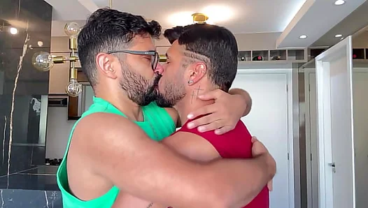 Marcos Goiano Takes Huge Tattooed Dick — Hungry for That Raw Gay Sex Action – 18+