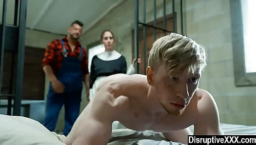 Submissive Twink Gets Dominated Hard By Massive Gay Stud – Raw Action