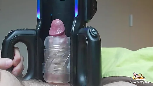 Massive Orgasm with Life-Like Big Gay Dick – Epic Cumshot Solo Session – 18+