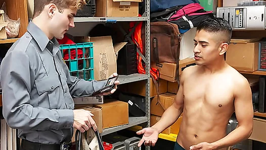 Naughty Strip Search Gone Wild When Suspect Meets Hunky Gay Officer – Perps4K