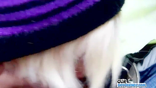 Emo Cutie Devours Hard Cock Under Open Sky – OurBoyfriends