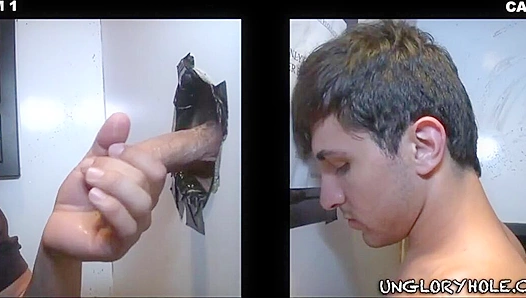 Alejandro Alexa Tempt Hunter in Steamy Glory Hole Encounter – Uncensored