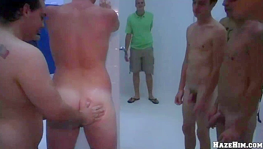 Pledge Initiation Turns into Hot Steamy Gay Sex – Hazed Fucked Hard