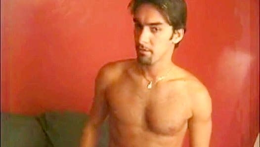 Leo the Latin Hunk Slowly Jerks His Thick Pole – Steamy Mature Gay Scenes