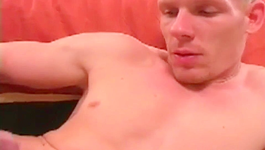Blonde Cutie Chris Jerks Off a Thicker Cock – Steamy Gay Action for Guys 30+