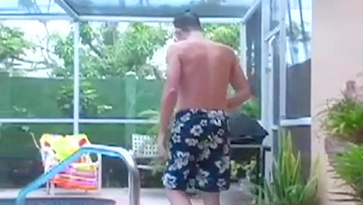 Drew Jerks Off His Huge Cock in Public – Outdoor Blowjob Fun 18+