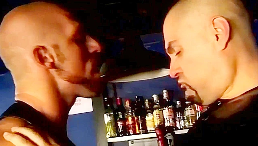 Leather Daddies Dominate: Steamy Bareback Fun Starts at the Gay Bar – Amateurs Welcome