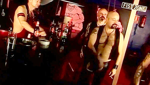 Leather Daddies Dominate: Steamy Bareback Fun Starts at the Gay Bar – Amateurs Welcome