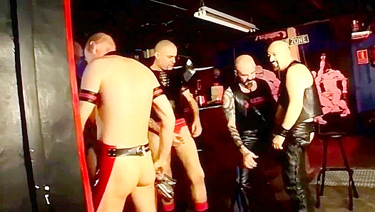 Leather Daddies Dominate: Steamy Bareback Fun Starts at the Gay Bar – Amateurs Welcome