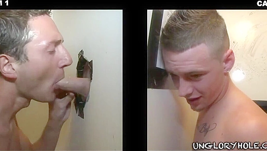 Curious Jock Explores Pleasure at a Hot Glory Hole – Steamy Gay Encounter