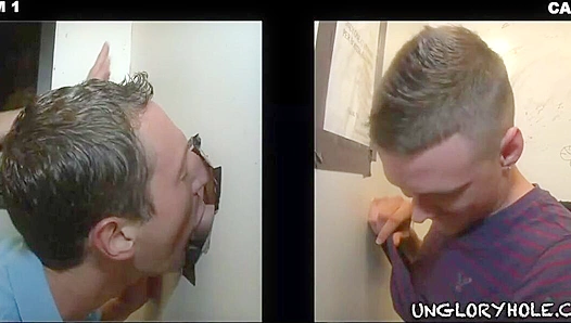 Curious Jock Explores Pleasure at a Hot Glory Hole – Steamy Gay Encounter