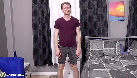 Curly-Haired Cutie Nate Jerks Off in Hot, Steamy Solo Play – ChaosMen