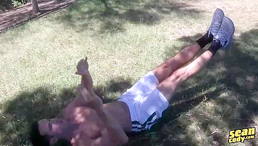 Long Legs Spread Wide for Steamy Hand Pleasure – Stanley by SeanCodyX