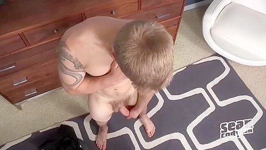 Muscular Cute Guy Caleb Jerks Off Hard – SeanCodyX Exclusive Scene