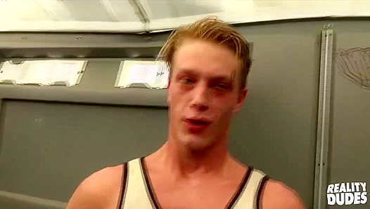 Blonde Cutie Ken Takes It Deep from His Straight-Chasing Crush – POV Sex