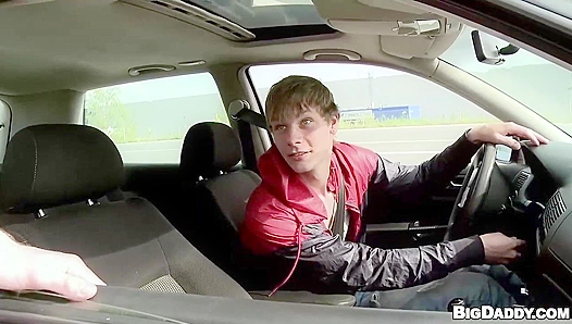Hitchhiking Hotshot Paul Takes Naughty Twin Nathan Hard Outdoors – Steamy Gay Encounter