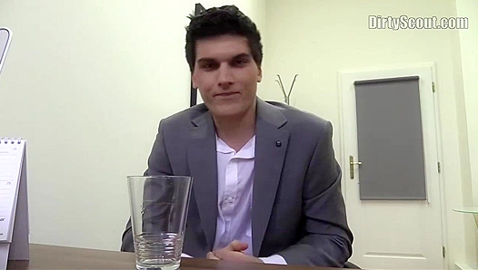 Young Adonis Auditions Hard—Takes It Deep During Steamy Casting Call – XXX