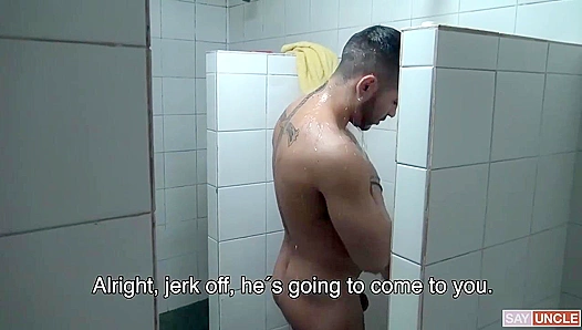 Latin Amateur Takes Hard Shower Fuck from Behind – Steamy Raw Gay Scene