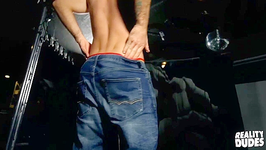 Stripping for You: Latin Stud Jerks Off His Massive Hard-on – Reality Dudes