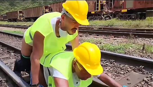 Lunch Break Lust: Workers Ride Passionate Sex With Their Submissive Colleague – 18+