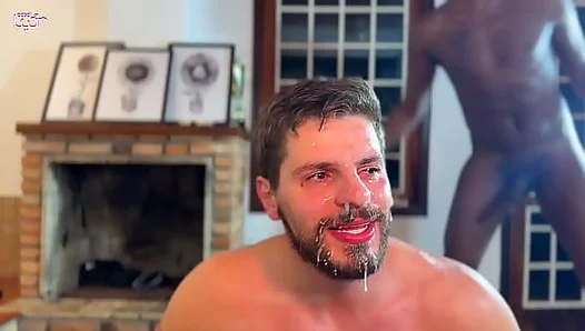 Loses Bet, Gets Gangbanged by Wifes Football Friends – Wild Orgy