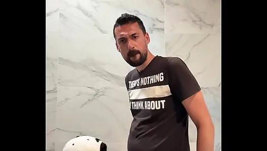 Hot Jock Devours Stepdads Huge Dick in Steamy Public Bathroom – XXX
