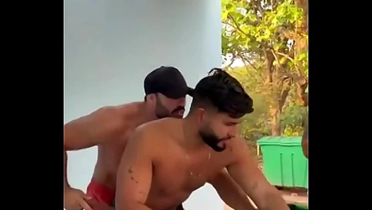 Broken by Two Massive Cocks — Double Penetration Overload – GayXXX 18+