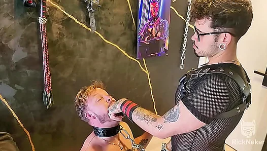 Ricknecker Pups Out: Full Dog Play Submission Filmed by Her Husband – 18+