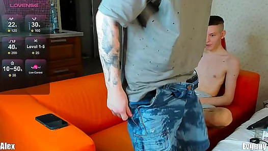 Slim-Waisted Teen With Huge Heavy Cock Dangling Low – Hung Twink 18+