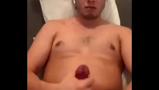 Kyles Massive Hard-on Explosive Cum Load – Watch Him Jerk Free