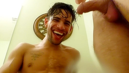 Bathroom Quickie: Hot Gay Sex Against the Sink – Steamy Encounter 18+