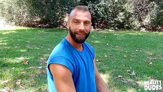 Donnie Argentos hairy body gets wrecked in intense POV fucking by cock-hung Paul Wagner –