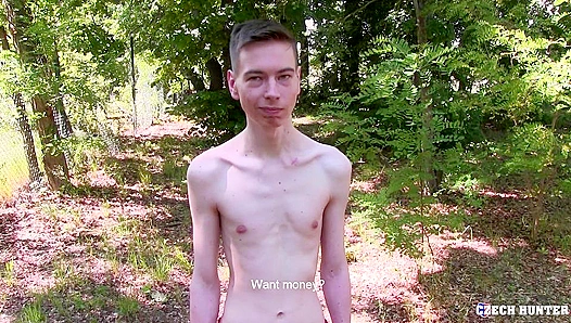 Czech Twink Takes Rough Outdoor Fuck from Horny Local Hunter – Raw Action