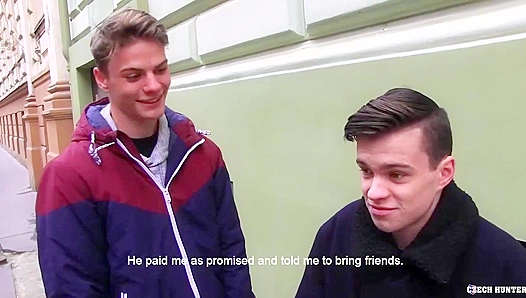 Two Horny Czech Twinks Go Wild in Steamy 3Way Action – XXX Gay