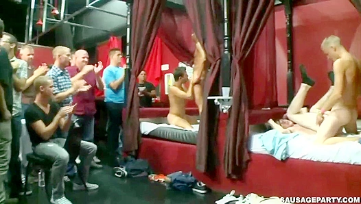 CFNM Fun: Big Dick Action Unfolds at This Wild Sausage Party – XXX