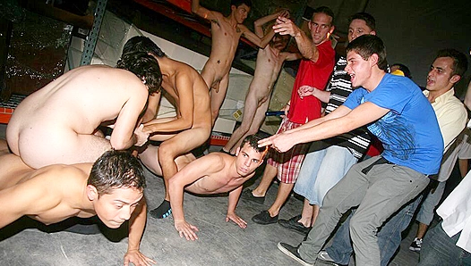 Bound Broken: Sub Takes On All Angles in Steamy Warehouse Gangbang – Haze Him Raw